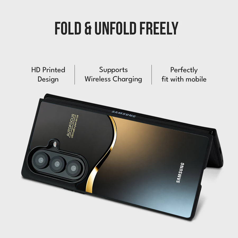 Galaxy Z Fold Series - Midnight Auric Glow Case