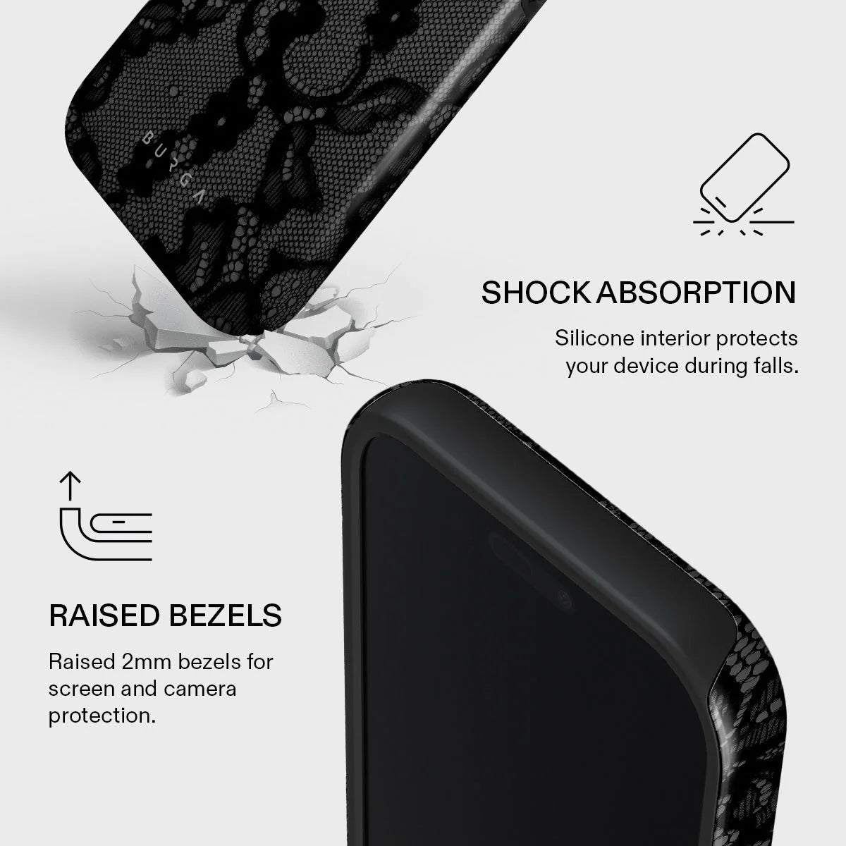 Lace Veil Pattern Case