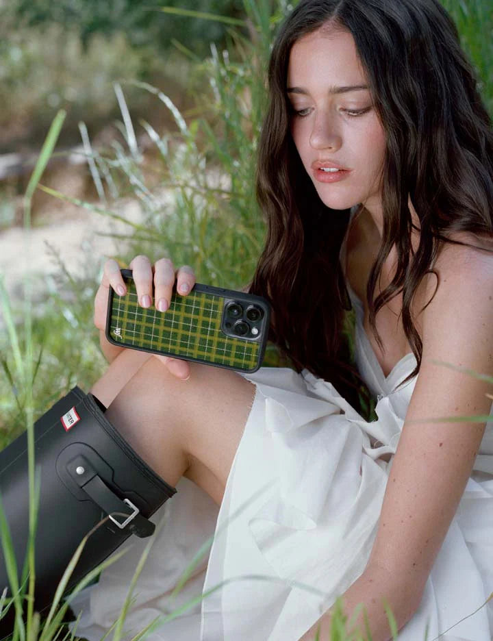 Olive Tartan Case