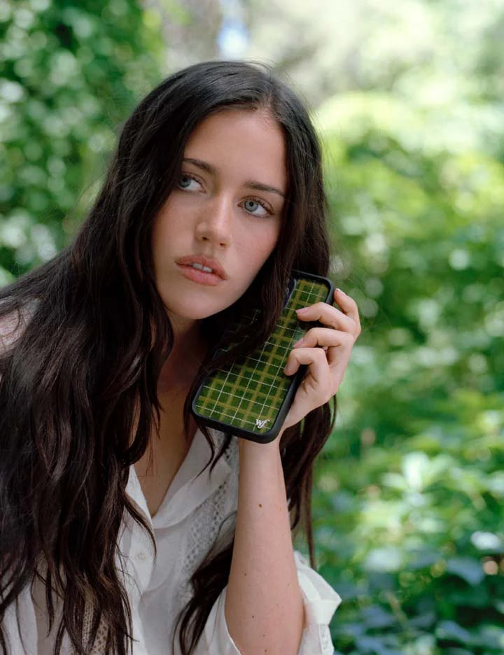 Galaxy S Series - Olive Tartan Case