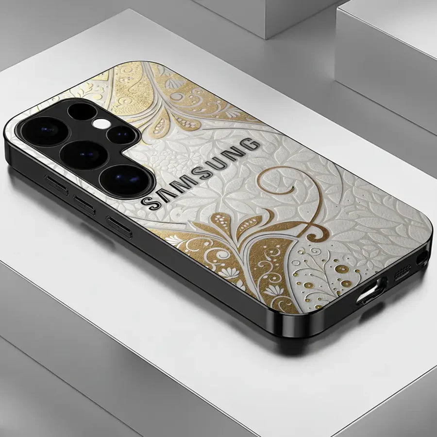 Royal Paisley White Case