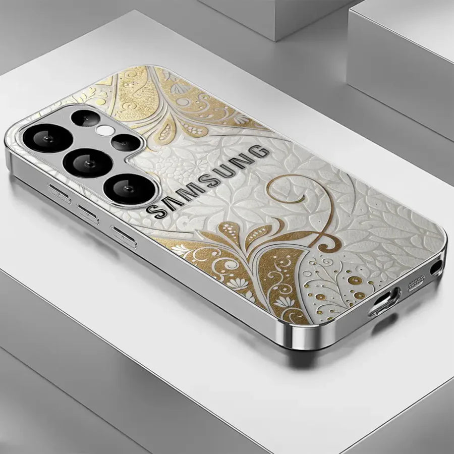 Royal Paisley White Case