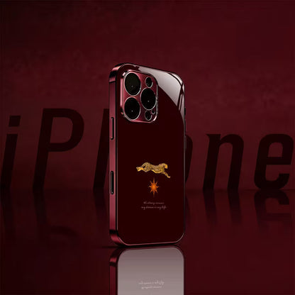 Golden Leopard Luxury Case