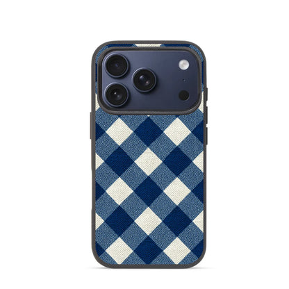 Classic Plaid Blue Case