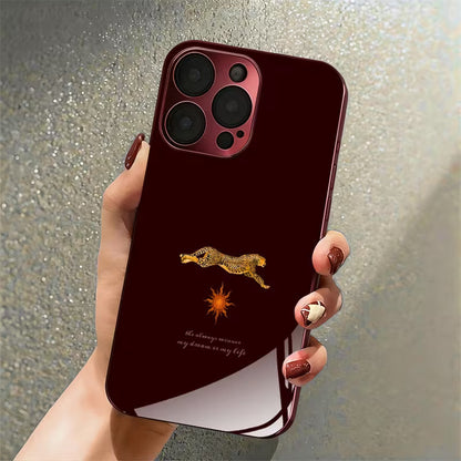 Golden Leopard Luxury Case