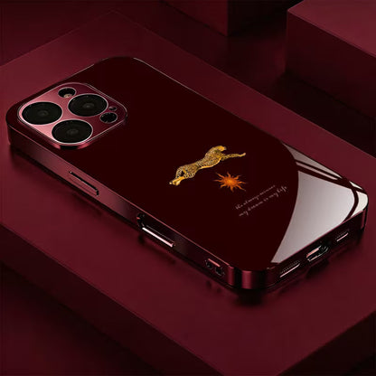 Golden Leopard Luxury Case