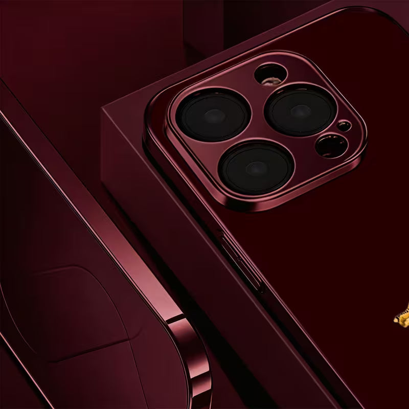 Golden Leopard Luxury Case