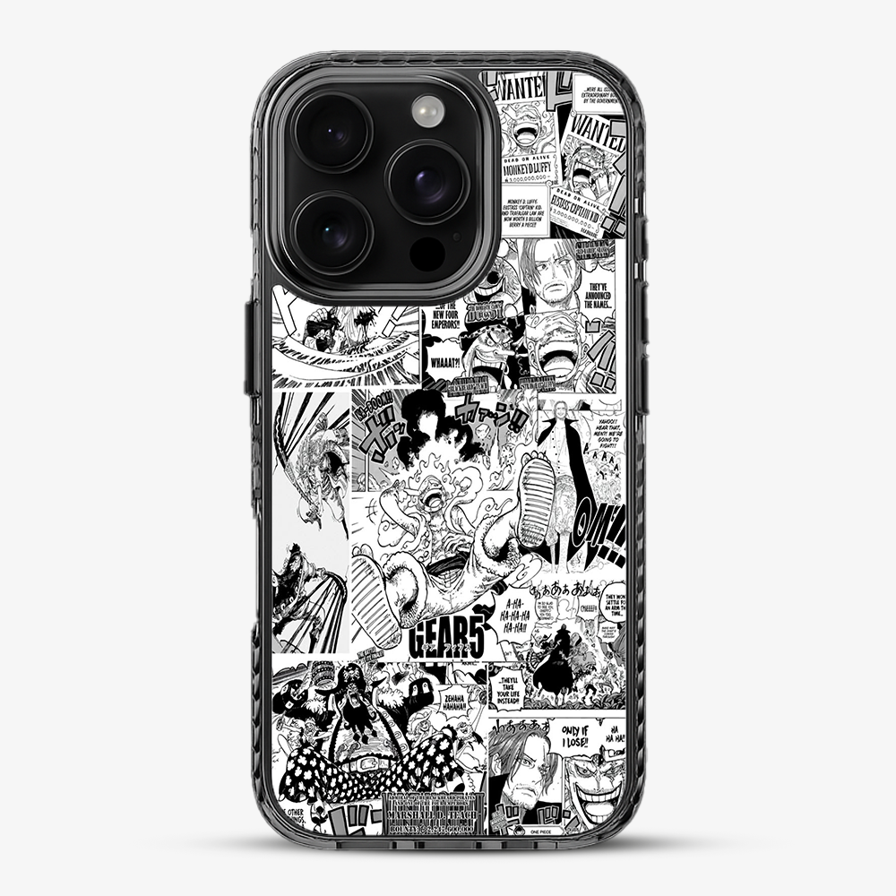 Luffy Newspaper Anime Stride 2.0 Case
