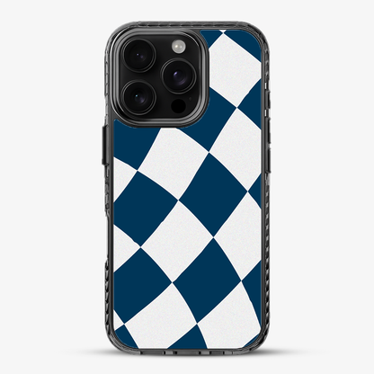 Blue & White Checkered Stride 2.0 Case