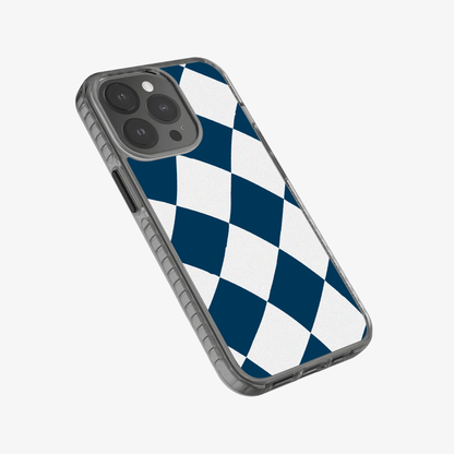 Blue & White Checkered Stride 2.0 Case