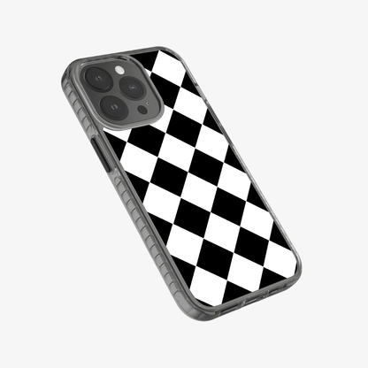 Black Checkered Stride 2.0 Case