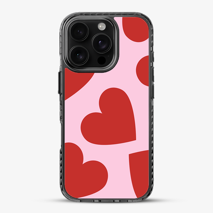 Red & Pink Heart Stride 2.0 Case