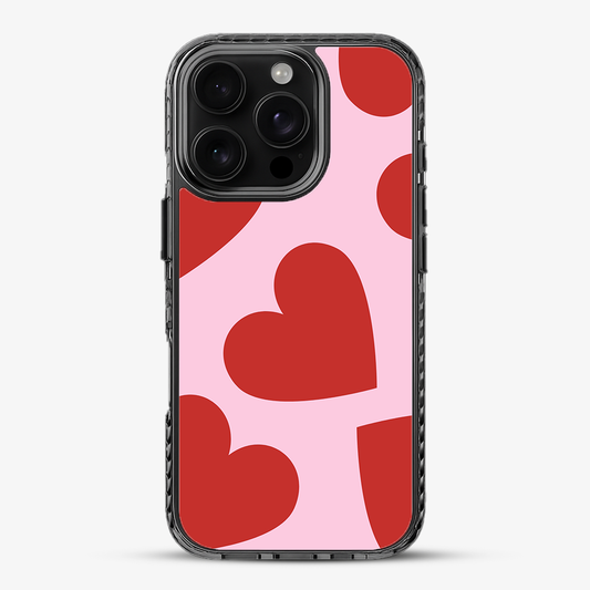 Red & Pink Heart Stride 2.0 Case