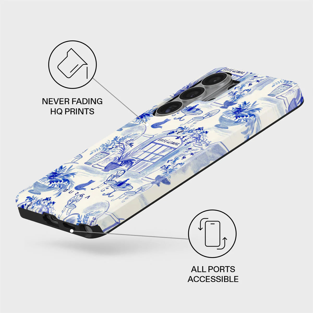 Sobremesa Pattern Case