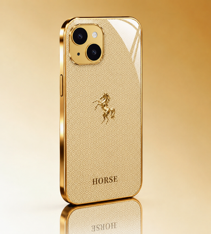 Royal Crest Golden Horse Case