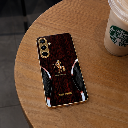 Galaxy - Royal Stallion Wood Glass Case