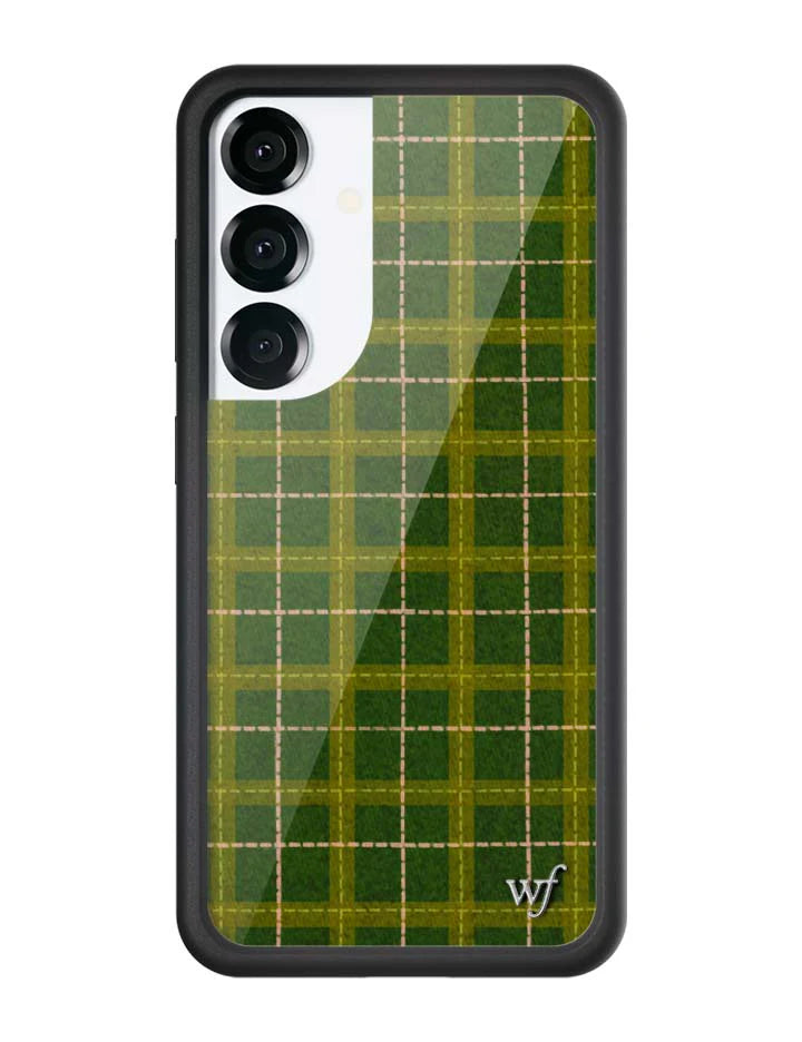 Galaxy S Series - Olive Tartan Case