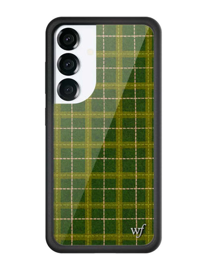 Galaxy S Series - Olive Tartan Case