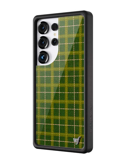 Galaxy S Series - Olive Tartan Case