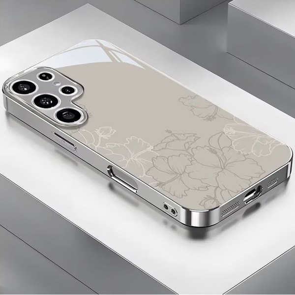 Galaxy - Floral Ivory Luxe Phone Case