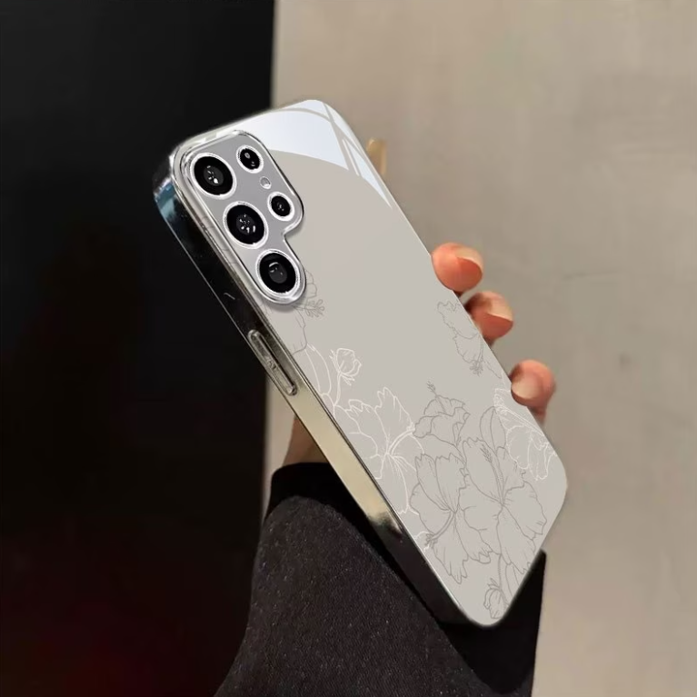 Floral Ivory Luxe Phone Case
