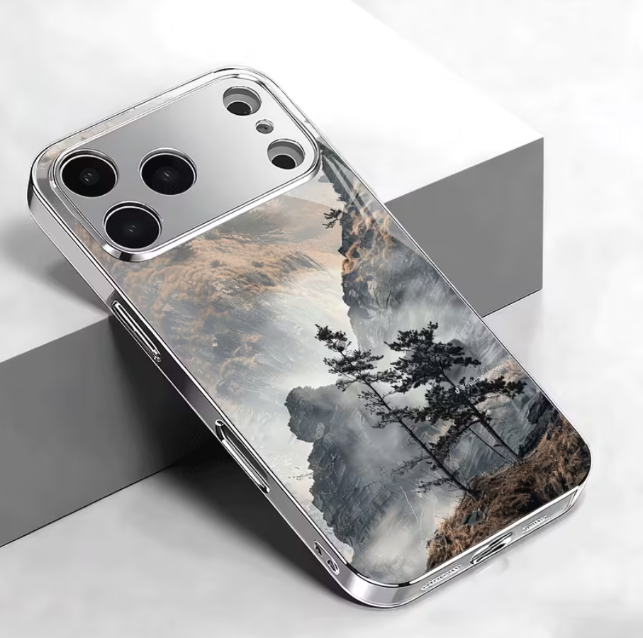 Misty Mountain Glass Case