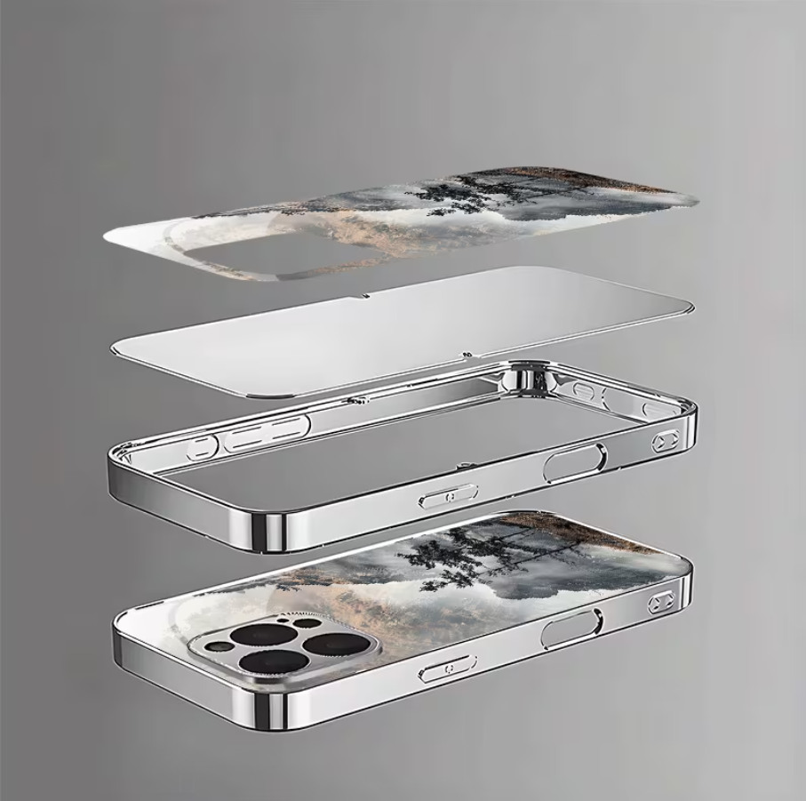 Misty Mountain Glass Case