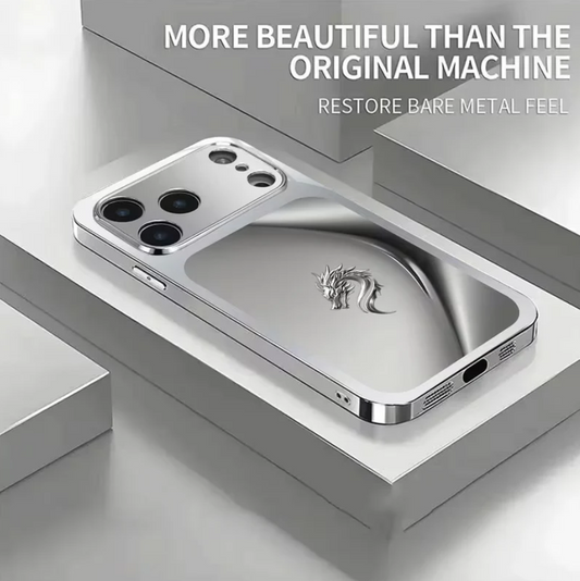 Silver Dragon Electoplating Phone Case
