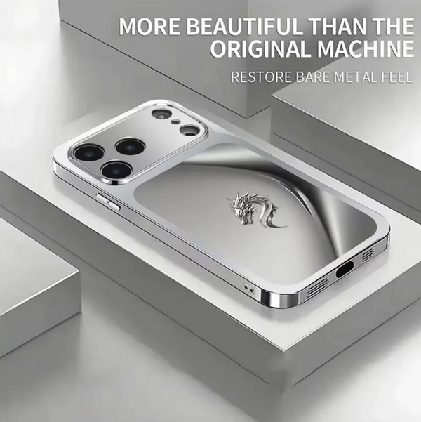 Silver Dragon Electoplating Phone Case