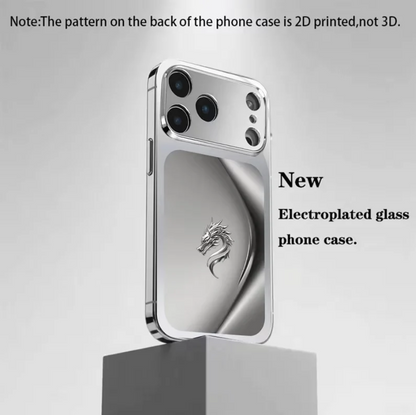 Silver Dragon Electoplating Phone Case