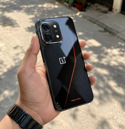 OnePlus Series - Redline Streak Ombre Glossy Case