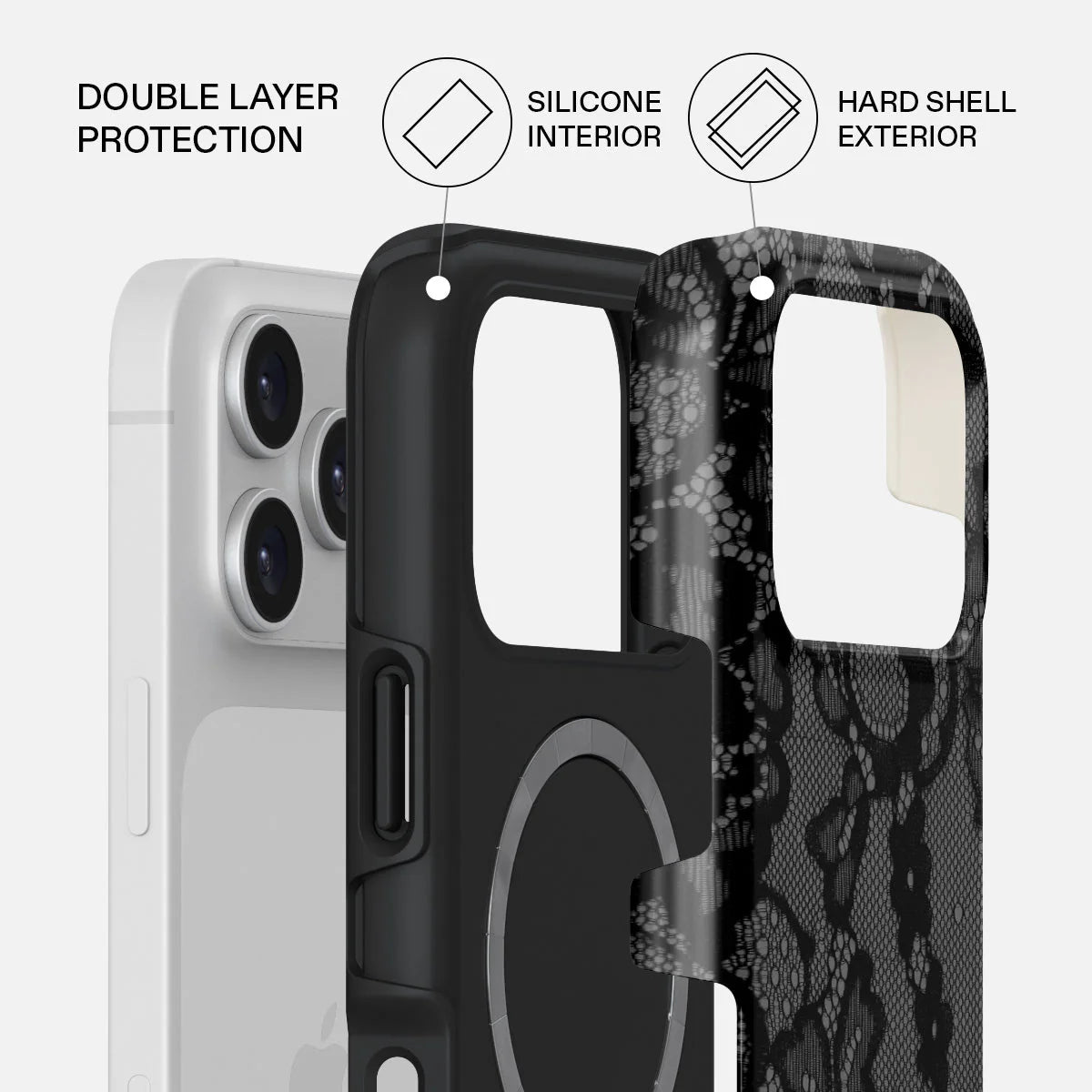 Lace Veil Pattern Case