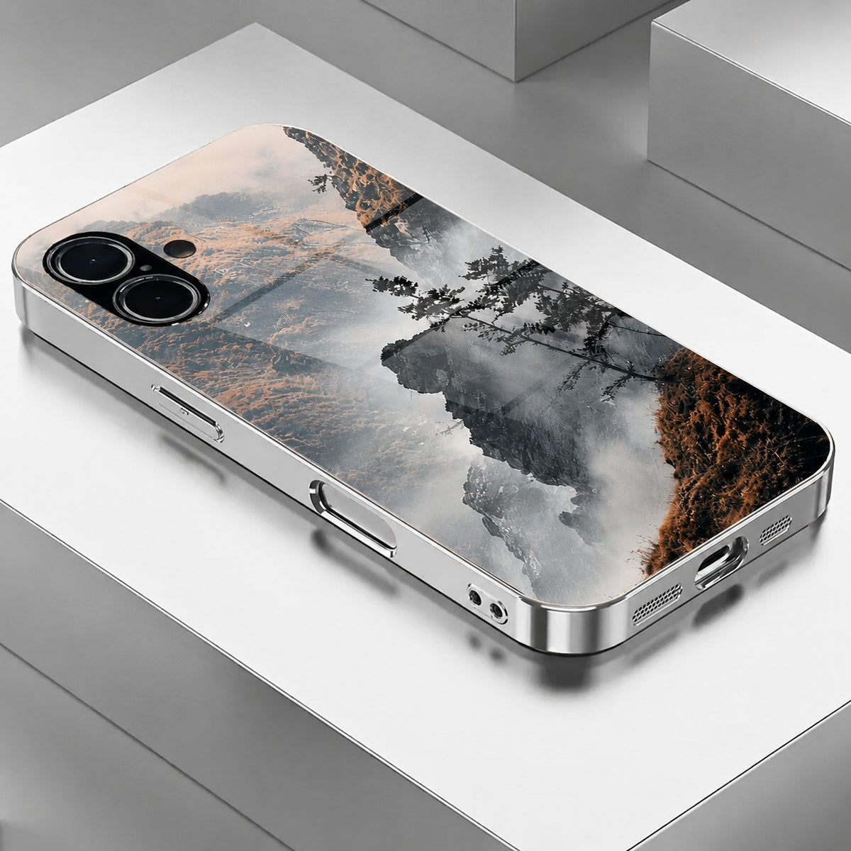 Misty Mountain Glass Case
