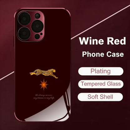 Golden Leopard Luxury Case