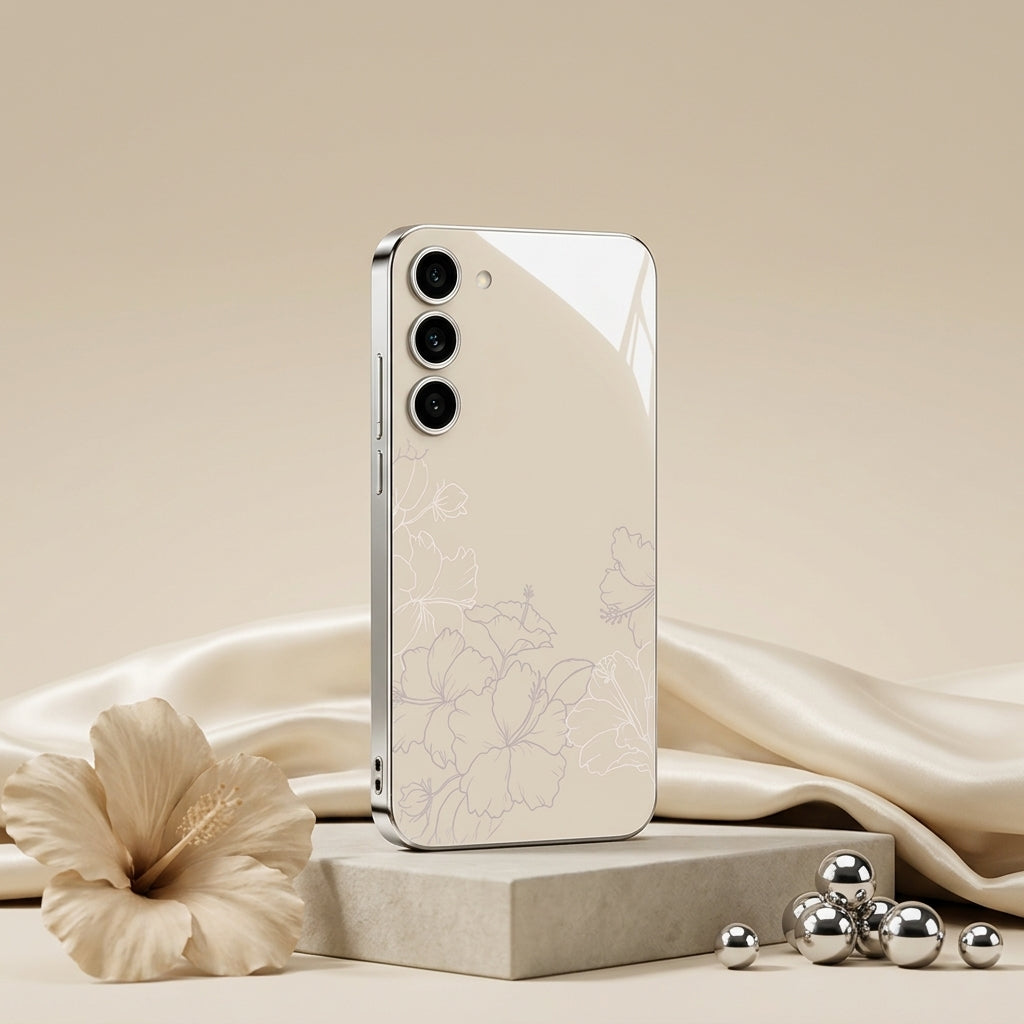 Floral Ivory Luxe Phone Case