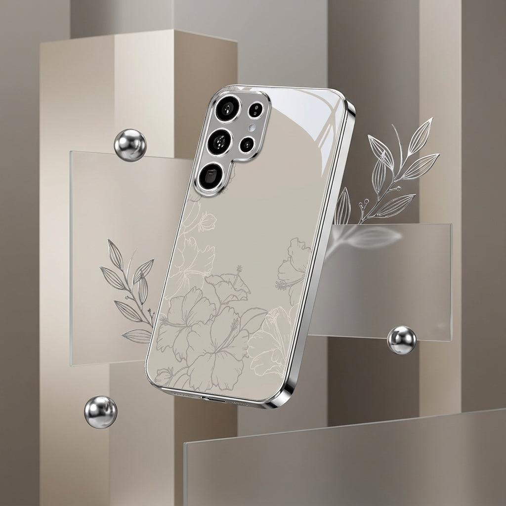 Floral Ivory Luxe Phone Case