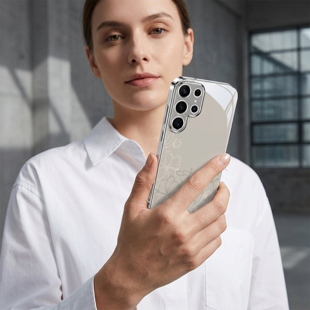 Floral Ivory Luxe Phone Case