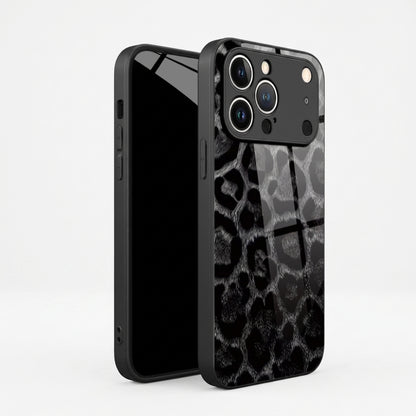 Leopard Glossy Glass Case