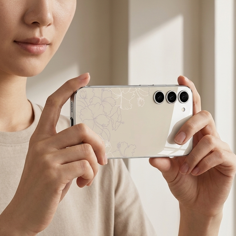 Floral Ivory Luxe Phone Case