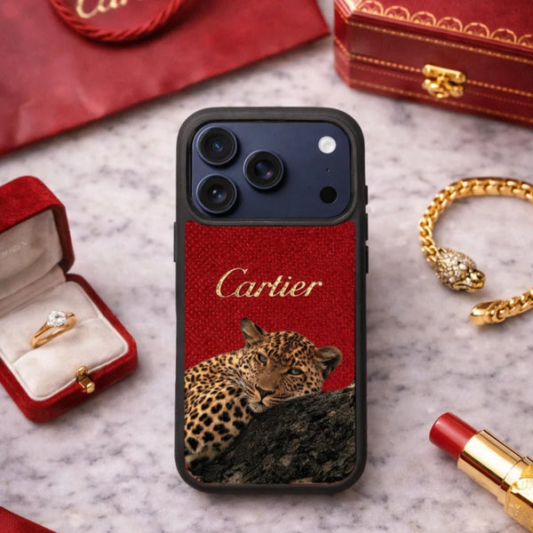 Regal Leopard Texture Case