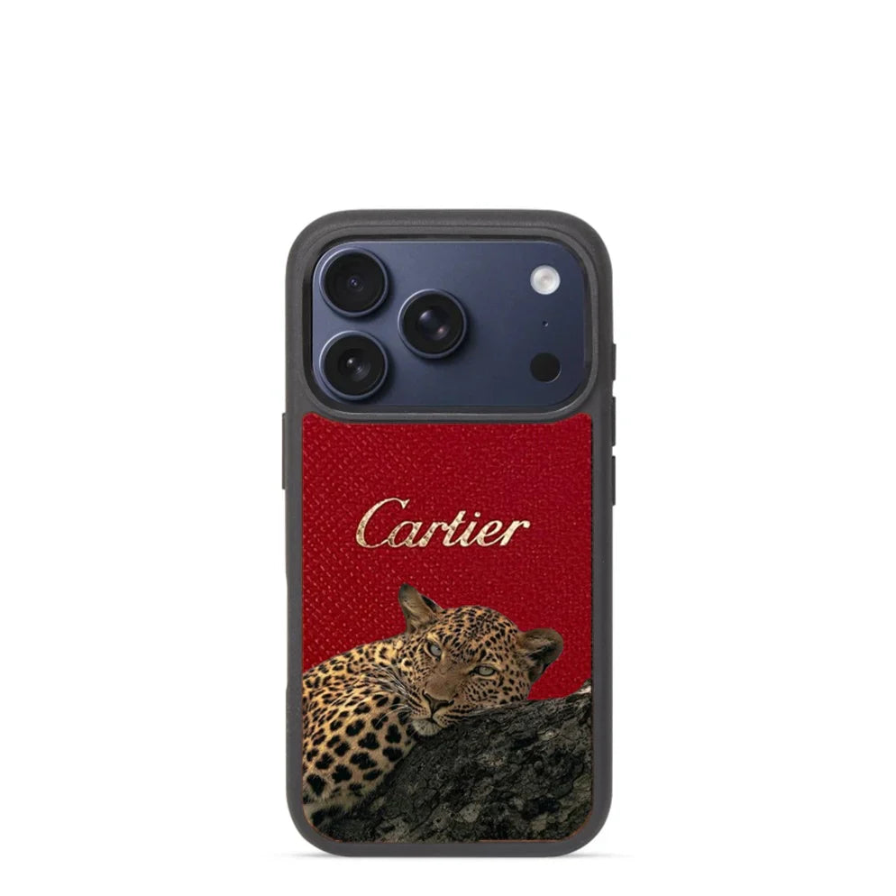 Regal Leopard Texture Case